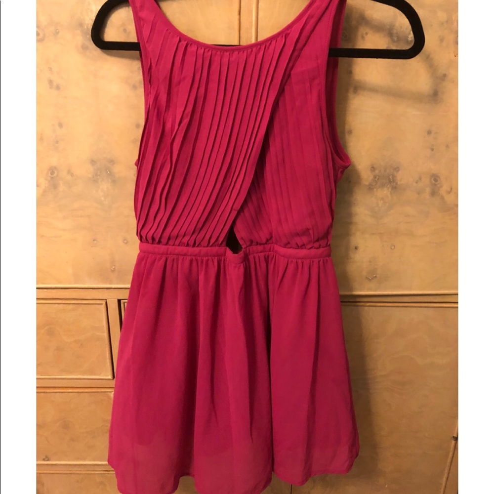 Magenta Dress